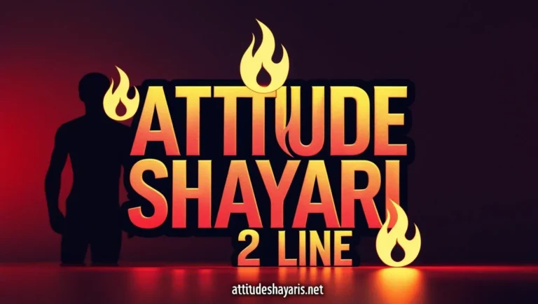 Attitude Shayari 2 Line